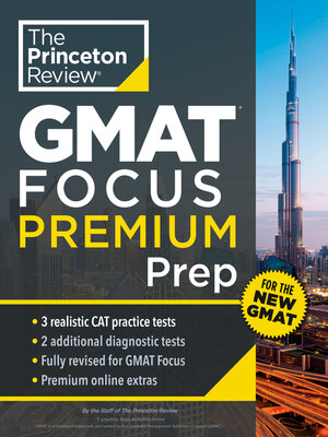 cover image of Princeton Review GMAT Focus Premium Prep
